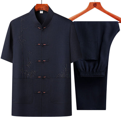 Camisa de Manga Corta Ice Silk para Hombre - Image 10