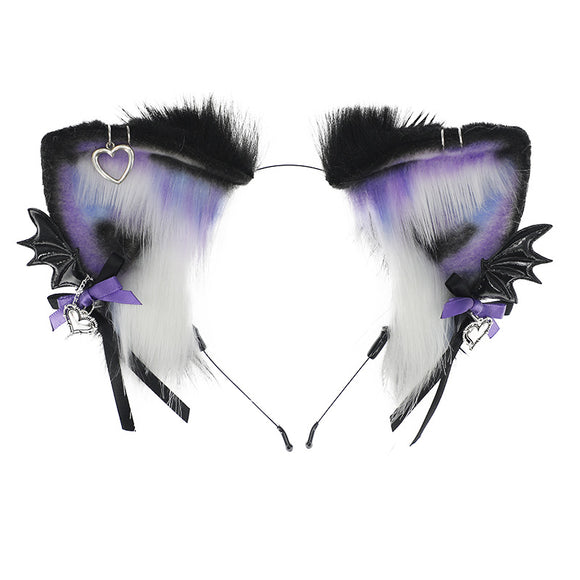 Diadema Halloween Japonesa con Accesorios para el Cabello - Estilo Gótico Oscuro
