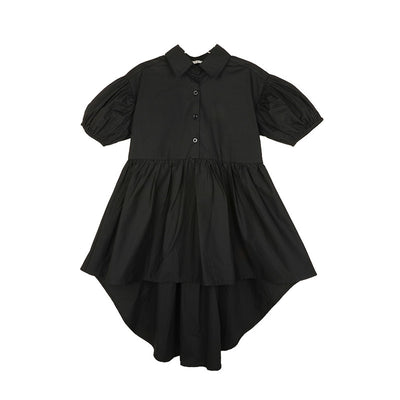 Vestido Camisero de Manga Corta para Verano - Diseño Clásico con Solapa - Image 11
