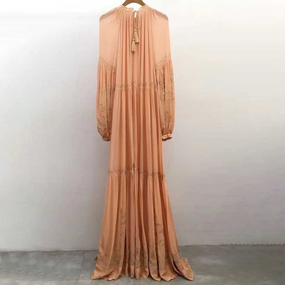 Vestido Floral Bordado Elegante - Image 7