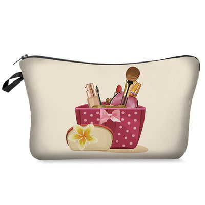 Bolsa de Cosméticos Impresión Digital - Organizador de Maquillaje Portátil - Image 5