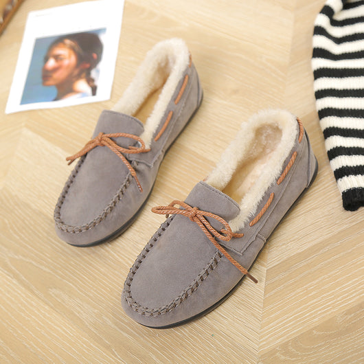 Zapatillas de Mujer Cálidas y Cómodas con Forro de Algodón Suave - Image 10