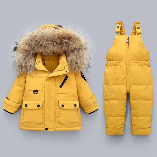 Conjunto de Abrigo Plumón para Bebé Niño - Colección Invierno - Image 6