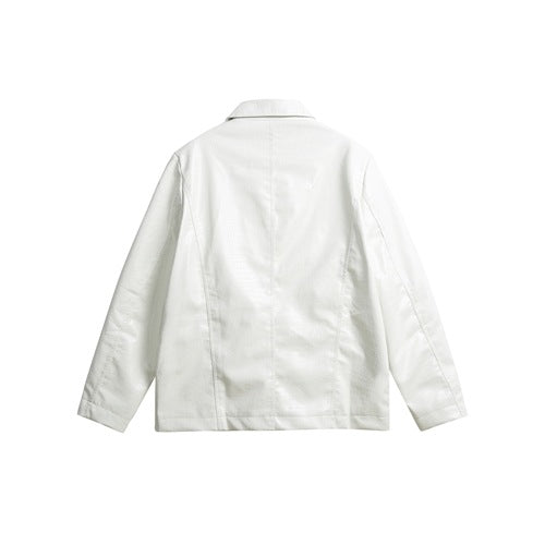 Camisa Suelta Retro con Cuello Clásico - Estilo Casual Primavera - Image 5