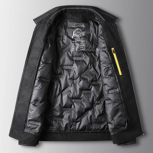 Chaqueta Acolchada Casual con Cuello Desmontable - Image 17