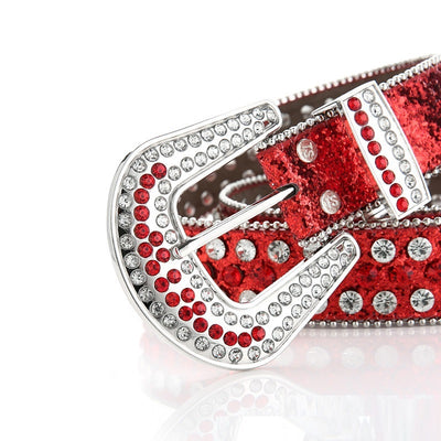 Cinturón Elegante para Mujer con Incrustaciones de Diamantes Decorativos - Image 4