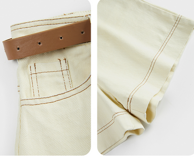 Shorts Casuales de Cintura Alta para Mujer - Image 6
