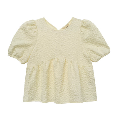 Blusa Elegante de Manga Globo Rejuvenecedora para Mujer - Image 2