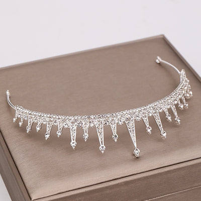 Corona Nupcial Barroca Tocado Princesa Accesorio Cabello Boda - Image 3