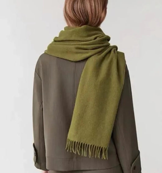 Pashmina Elegante con Borlas - Abrigo Artificial Cashmere Suave y Cálido - Image 40