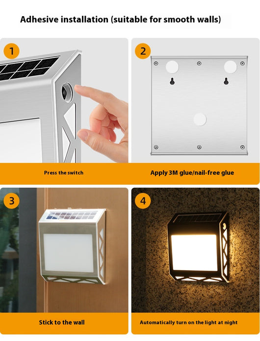 Placa Solar LED para Puerta con Indicador Digital Inteligente Resistente al Agua - Image 18