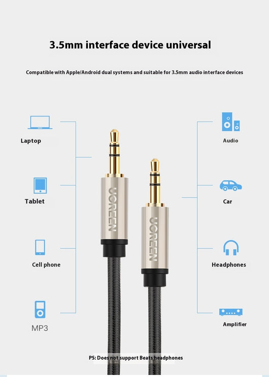 Cable Auxiliar 3.5mm para Audio - Conexión Universal de Calidad - Image 19