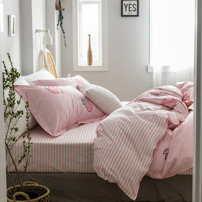 Juego de Cama Coreano Twill de 4 Piezas - Image 3