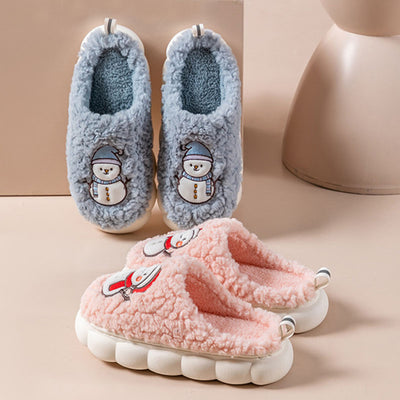 Pantuflas Snowman Térmicas para Pareja - Cómodas, Antideslizantes y Abrigadas - Image 26