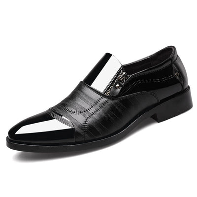 Zapatos de Cuero para Hombre Ejecutivos Transpirables con Diseño Perforado - Image 5
