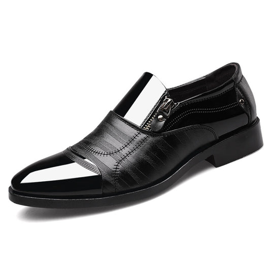 Zapatos de Cuero para Hombre Ejecutivos Transpirables con Diseño Perforado - Image 5