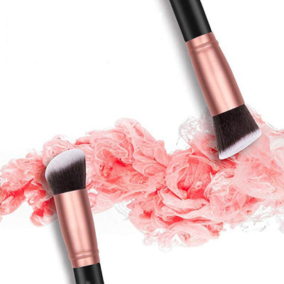 Set de 14 Brochas de Maquillaje Profesional con Brocha de Base - Image 8
