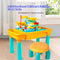 Mesa de Construcción con Bloques Gigantes para Niños