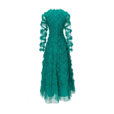 Vestido Formal para Mujer con Volantes Elegantes - Image 14