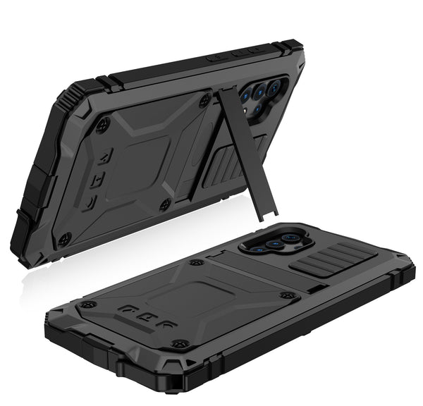 Funda Protectora Tres en Uno con Soporte Metálico Antigolpes