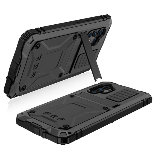 Funda Protectora Tres en Uno con Soporte Metálico Antigolpes - Image 2