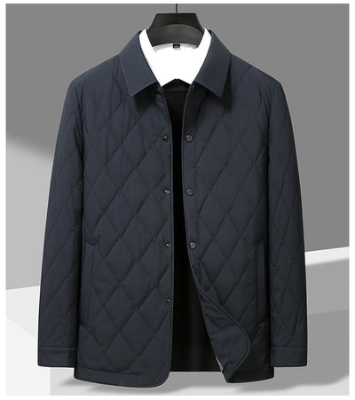 Abrigo Acolchado de Algodón para Hombre - Otoño Invierno - Image 11