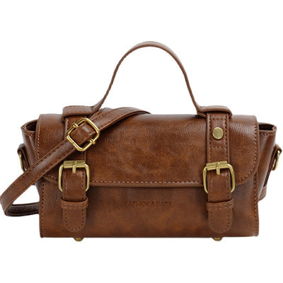 Bolso Redondo Retro con Textura Avanzada - Image 5