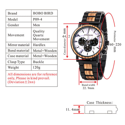 Reloj de Hombre Multifunción con Movimiento Miyota de Tres Esferas - Image 10