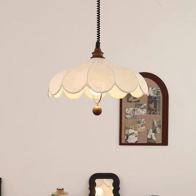 Lámpara de Techo Retráctil Estilo Francés Vintage para Comedor y Sala