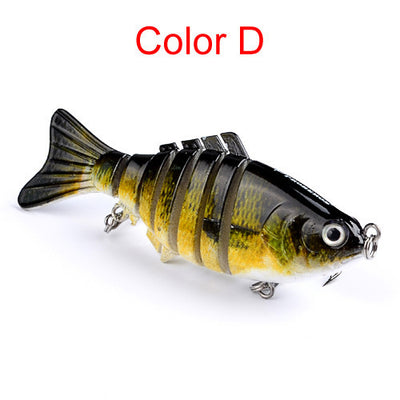 Señuelo de Pesca Articulado 7 Cuerpos - Cebo Biónico Realista - Image 4