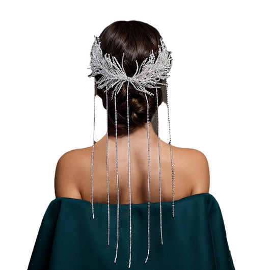 Diadema Larga con Borlas Estrellas - Accesorio Elegante - Image 11
