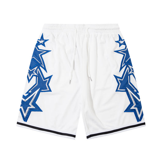 Shorts Holgados con Bordado Estilo Callejero Americano - Image 14