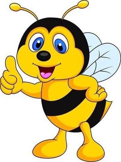 Pintura de Diamantes Abeja Caricatura 5D Cuadrado Completo - Image 15