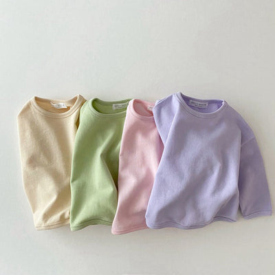 Camisetas Holgadas Casuales para Niños - Prendas Base Versátiles - Image 5
