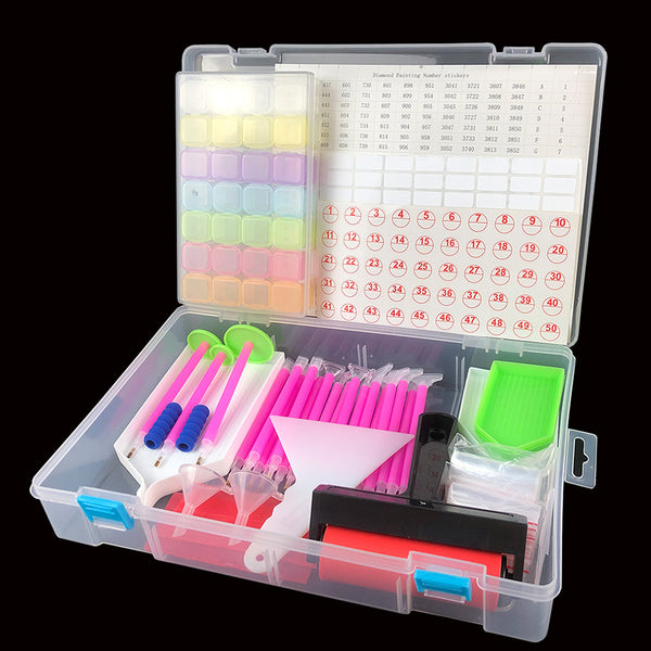 Caja Organizadora de 44 Brocas con Estuche de Almacenamiento