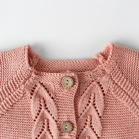 Conjunto de Chaleco Tejido de Lana para Bebés y Niños con Arnés - Image 6