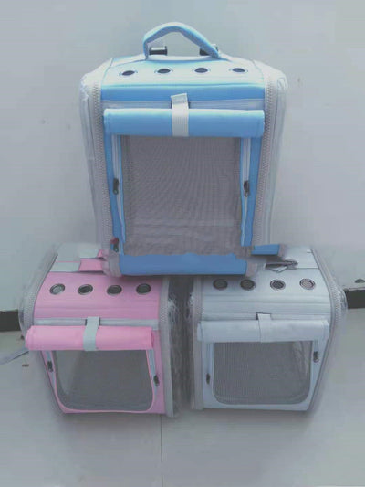 Mochila Transportadora Respirable para Gatos - Cápsula Espacial Portátil - Image 3