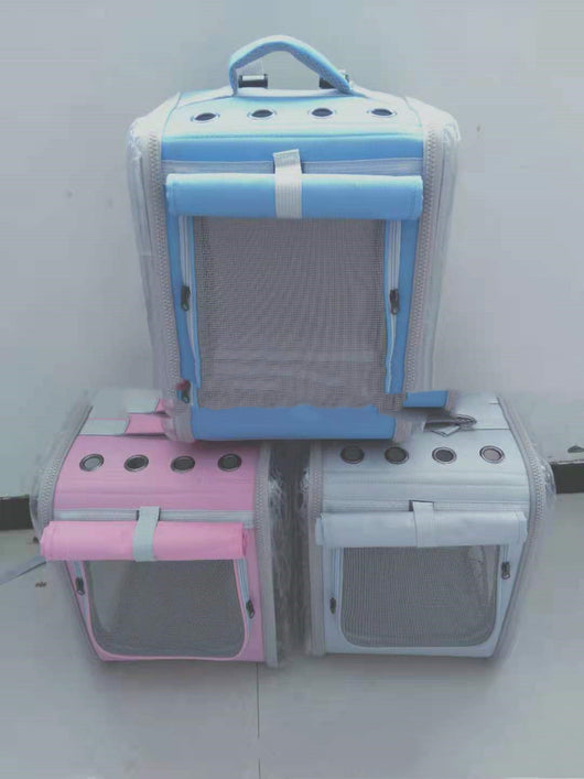 Mochila Transportadora Respirable para Gatos - Cápsula Espacial Portátil - Image 3