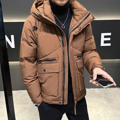 Abrigo Plumas Estilo Hong Kong - Chaqueta Trendy Impermeable - Image 5
