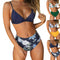 Bikini de Baño Estampado en Colores Sólidos