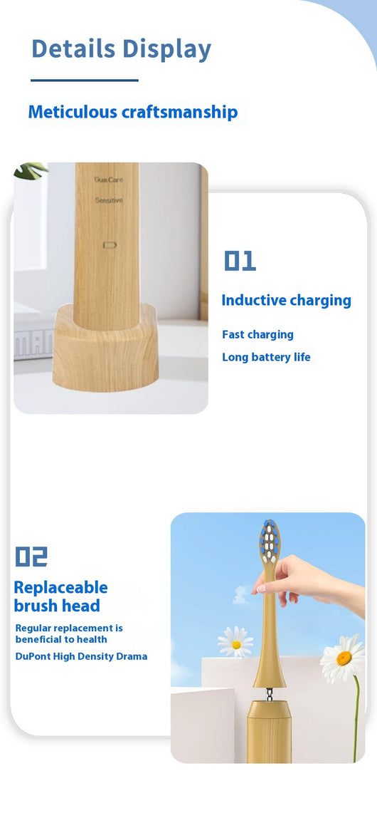 Cepillo Dental Eléctrico Eco-Friendly con Levitación Magnética y Cerdas Suaves - Image 15