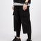 Pantalones Anchos Cropped Efecto Relajado