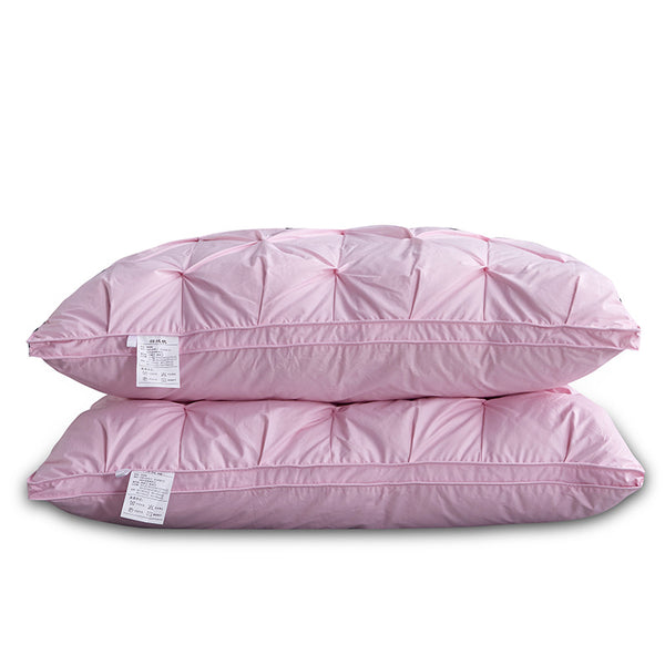 Almohada de Plumón de Ganso Blanco Premium 95% - Confort Hotel Cinco Estrellas