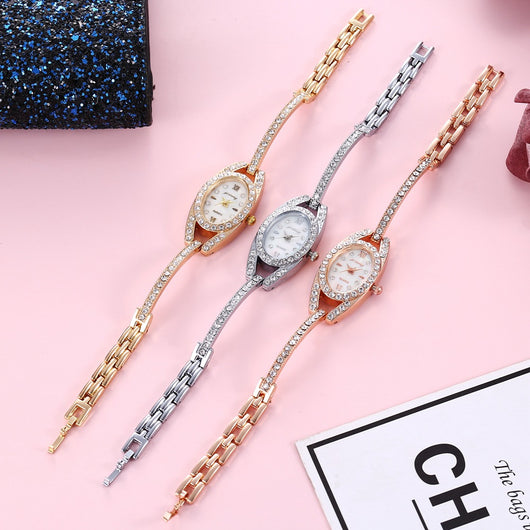 Reloj de Diamante Ovalado para Estudiantes Mujeres - Image 10