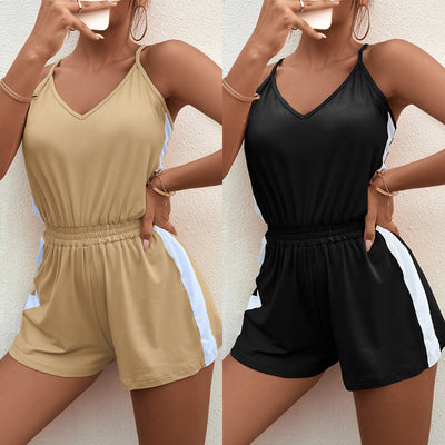 Jumpsuit Escotado Halter para Verano - Diseño Elegante y Cómodo