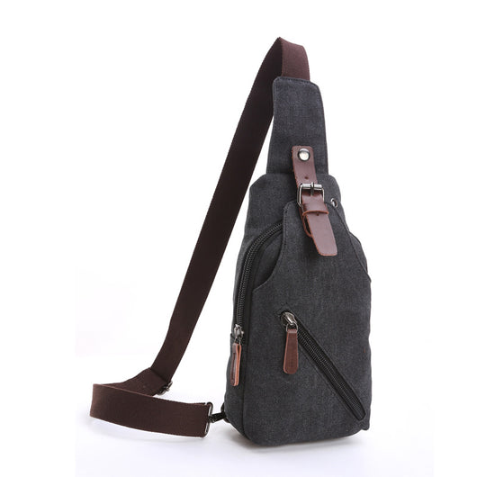 Bolso de Pecho de Lona para Hombro o Cruzado - Image 14