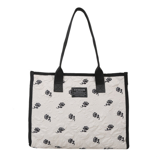 Bolso de Lona Bordado para el Hombro - Colección Verano - Image 6