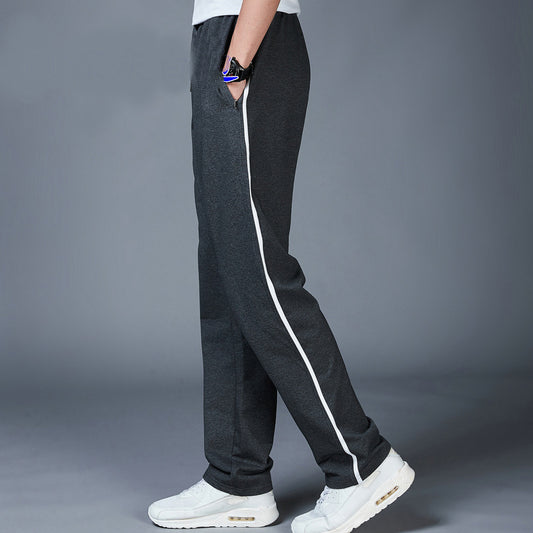 Pantalones Casuales Rectos Talla Grande para Hombre