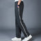 Calça Reta Casual Masculina Plus Size