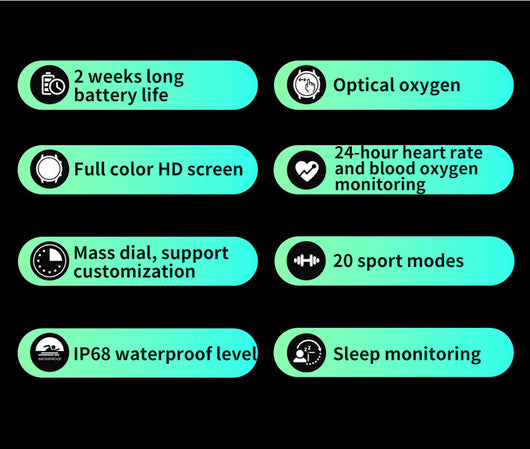 Reloj Inteligente de Presión Arterial y Frecuencia Cardíaca con Monitoreo de Ejercicio - Image 14